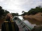 Sur le fleuve Anaconda, dans les pampas d'Amazonie, en Bolivie