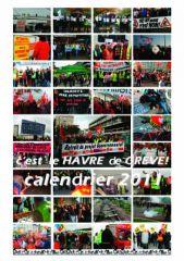 Couverture du calendrier Havre de grève