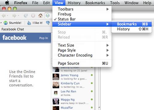 Comment Place Facebook Chat Sur Firefox Sidebar Comment Place Facebook Chat Sur Firefox Sidebar