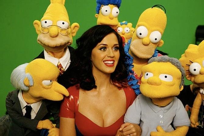 Katy Perry fait une apparition dans le spécial Noël des Simpson!