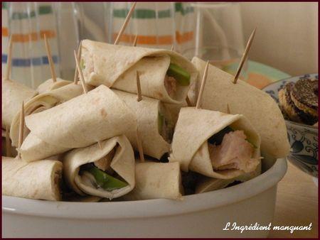 Les choux au thé vert et le brunch qui s'éternise wraps