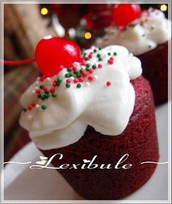 Cupcakes rouges Velours