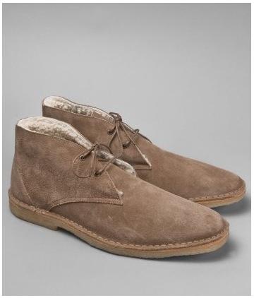 chaussures studiohomme desert boots pierre hardy fourrées Sélection : une paire de chaussures fourrées pour lhiver