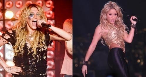 La tr s p tillante chanteuse Colombienne Shakira VS la chanteuse Kesha dont