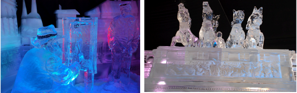A Paris, voyagez autour du monde avec l’exposition des sculptures de glace