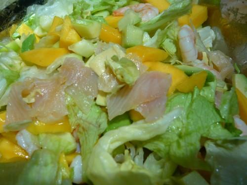 Salade pas du tout locavore ! P1020979.JPG