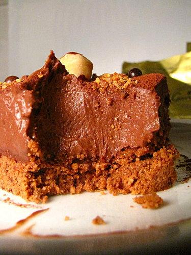 HYBRIDE CHOCOLAT-NOISETTE-PRALINÉ Cheesecake-crunchy 7555