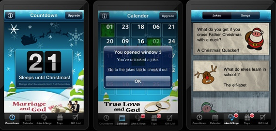 5 applications gratuites pour Noël sur iPhone/iPad