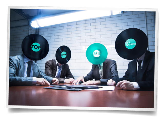 Le Top Blogueurs 2010 : La sélection des meilleurs albums de l’année