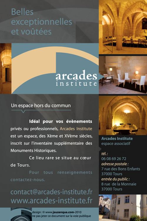 Arcades Institute : un nouvel espace dédié à la Culture à Tours