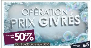 Opération PRIX GIVRES