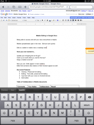 googledocs_ipad2 Google Docs pour iPad amélioré