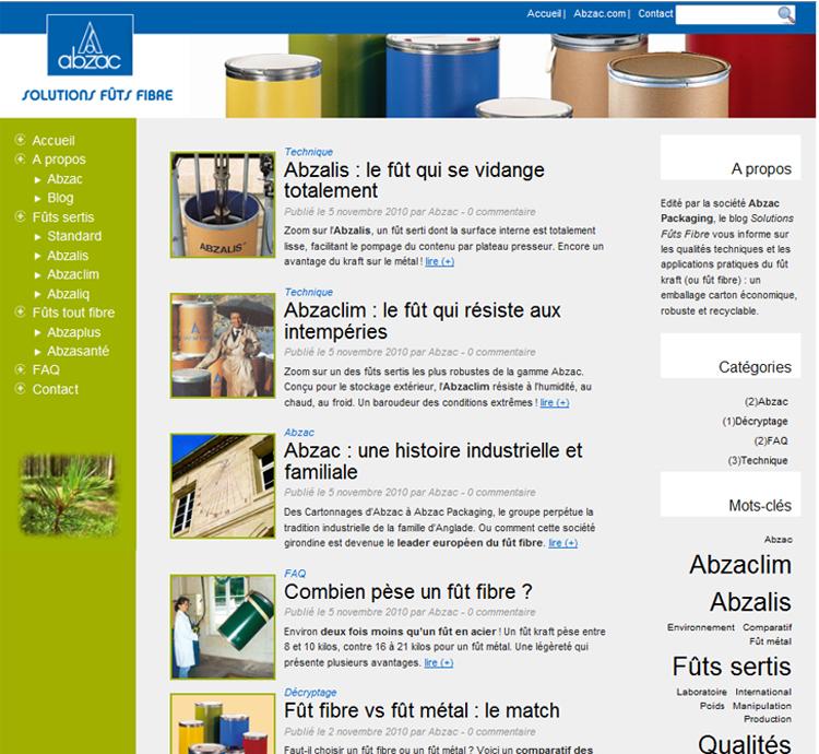Blog d'Abzac Créer un blog d’entreprise