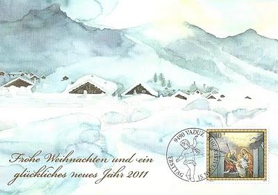 Cadeaux de Noël du Liechtenstein, Luxembourg et Finlande