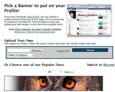 Une bannière pour son profil Facebook - Astuce pour les nouveaux profils Une bannière pour son profil Facebook - Astuce pour les nouveaux profils