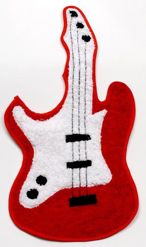 10 cadeaux 100% rock bavoir guitare