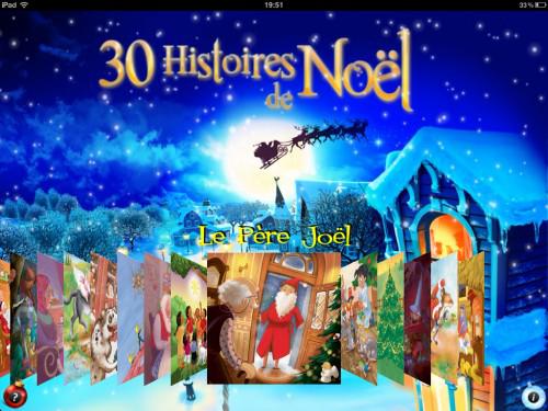 Application-iPad-30-contes-de-Noel-Larousse La culture au biberon version iPad