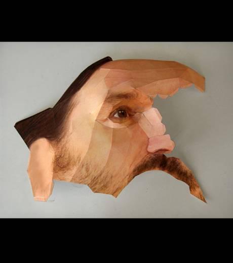 Découvrez d'incroyables portraits 3D réalisées en papier en images Découvrez d'incroyables portraits 3D réalisées en papier en images