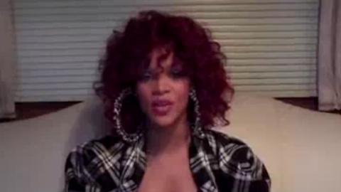 Rihanna ... Sa vidéo pour ses fans français Rihanna ... Sa vidéo pour ses fans français