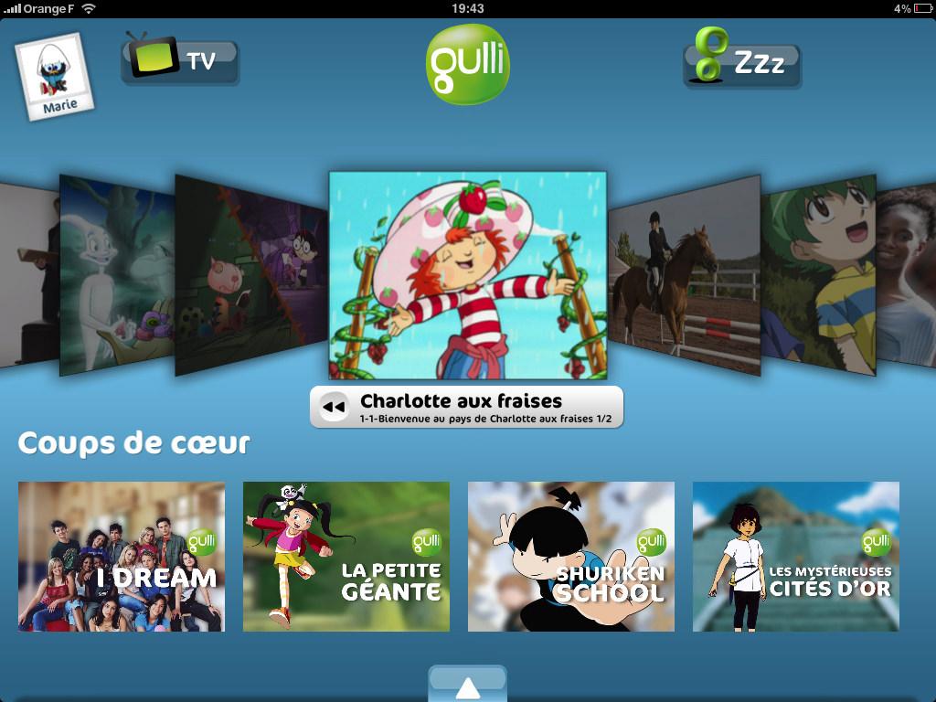 Gulli – Lagardère Active Digital : App. Gratuites pour iPad !