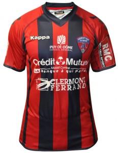 Maillot-Officiel-Domicile-clermontfoot Maillot Clermont Foot 2010-2011