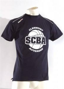 T-shirt-scba Tee-shirt du Stade Clermontois Basket