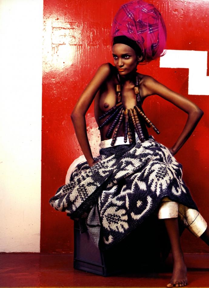 Rose Cordero avec Driu & Tiago pour Wonderland Magazine 2010
