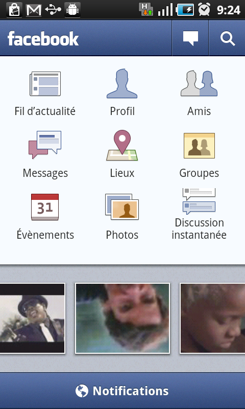 facebook android Le support du chat arrive avec la version 1.5 de Facebook sur Android