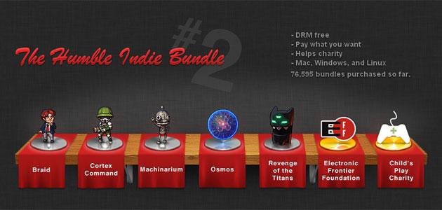 Happy Friday : Dépêchez-vous, Humble Indie Bundle revient !