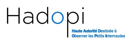 Logo HADOPI : haute autorité destinée à observer les petits internautes Logo HADOPI : haute autorité destinée à observer les petits internautes