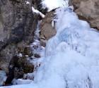 Back to the ice, couloir en Y, Ceillac