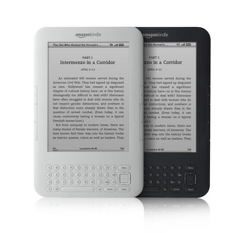 Kindle - graphite and white - small Readers : la sélection de Noël d’eBouquin