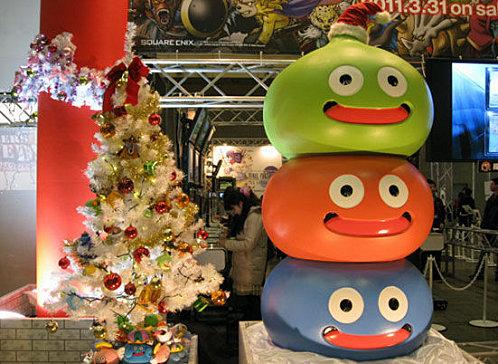 Jump Fiesta : Square-Enix fête Noël sur son stand avec ses jeux noel1.jpg