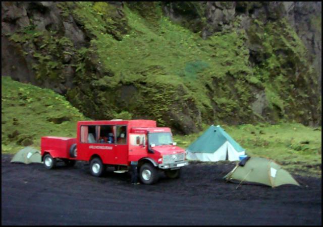 Islande camp du soir Phoques d’Islande