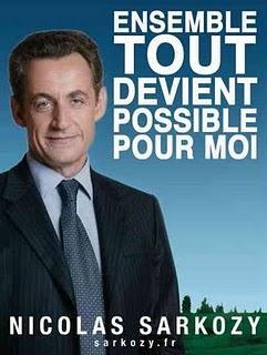 En coulisses, Sarkozy est évidemment en campagne.