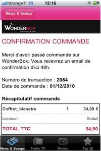 Paiement sur mobile : l’exemple Wonderbox