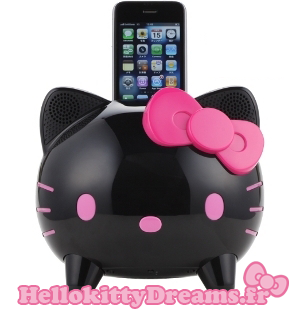 station-accueil-hello-kitty Station d’accueil Hello kitty noir et rose