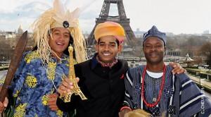 Trois princes à Paris