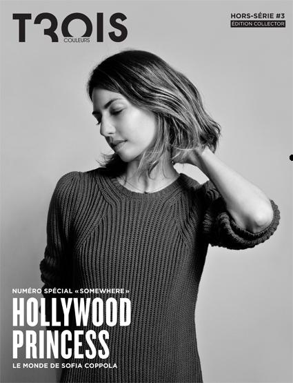 sofia coppola hors-série trois couleurs couverture Sofia Coppola s’affiche dans le hors-série Trois couleurs