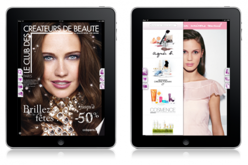 Le Club des Créateurs de beauté : Le premier marché de cosmétiques sur iPad
