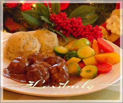 Ragoût de boulettes au veau Ragoût de boulettes au veau