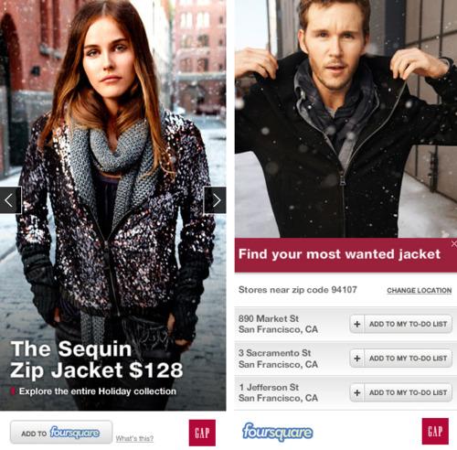Gap-foursquaread Gap-foursquaread