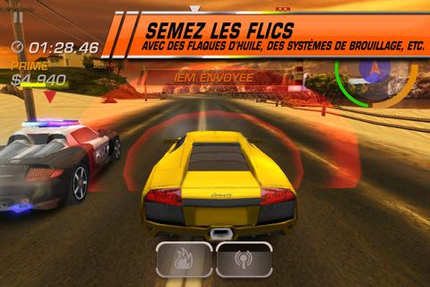 Need for speed hot pursuit Jouez les hors-la-loi dans Need for Speed : Hot Pursuit pour iPhone/iPad