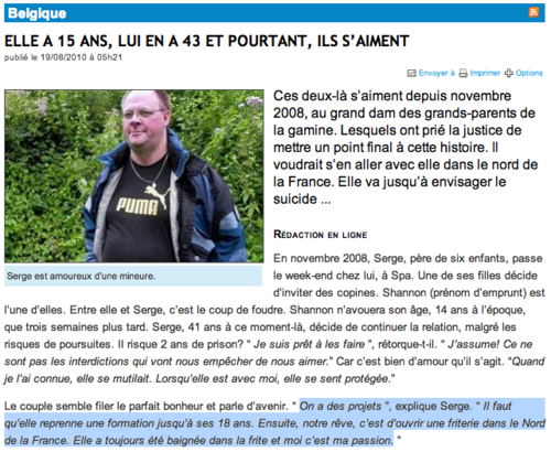 Elle a toujours été baignée dans la frite et moi c’est ma... Elle a toujours été baignée dans la frite et moi c’est ma...