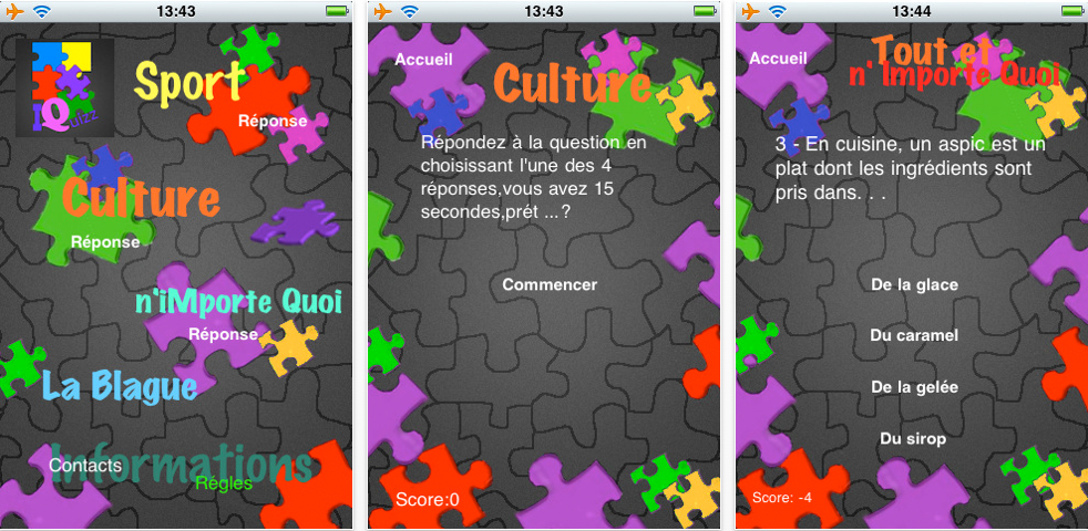 iQuizzz Application iQuizzz – Deux licences à gagner