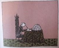 The haunted tea-cosy @ Edward Gorey