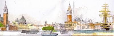 Stage d'aquarelle et carnets de voyage à Venise