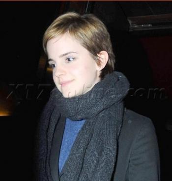 Emma Watson à Londres pour Noël
