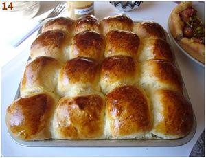 Buchteln à la pâte de praliné maison cuisson_buchteln