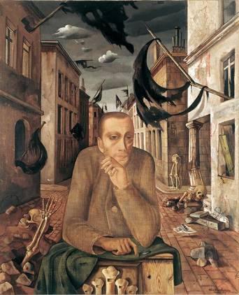 Felix Nussbaum (1904-1944) - Peintre juif allemand organ-grinder.1292898691.jpg